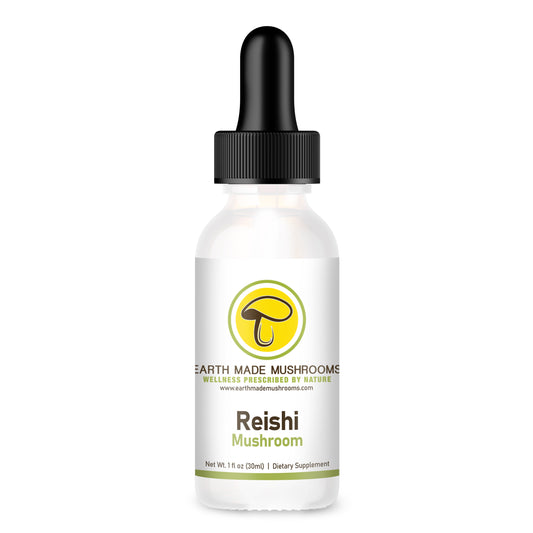 Earth Made Mushrooms Reishi Mushroom Tincture
