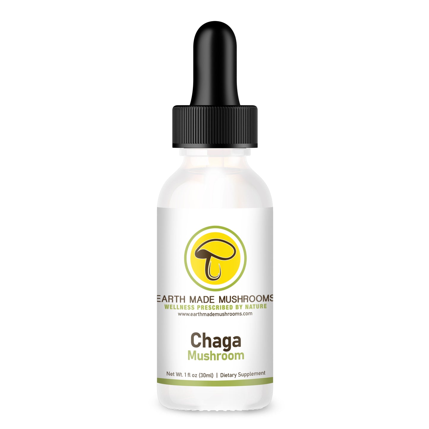 Earth Made Mushrooms Chaga Mushroom Tincture